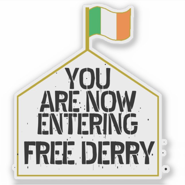 STICKER DERRY GRATUIT (Devant)