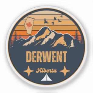 Sticker Derwent, Alberta
