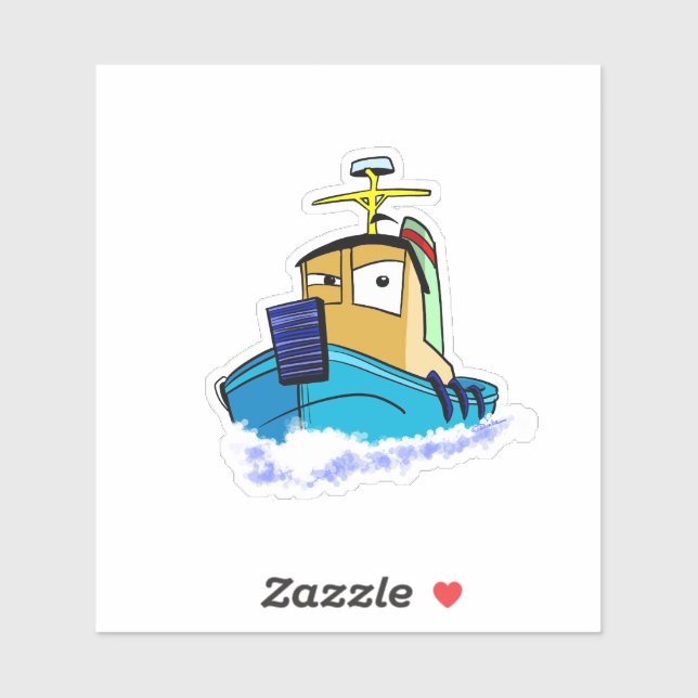 Sticker Désapprobation du remorqueur (Feuille)