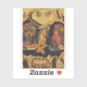 Sticker Descente du Christ aux enfers Résurrection de Jésu