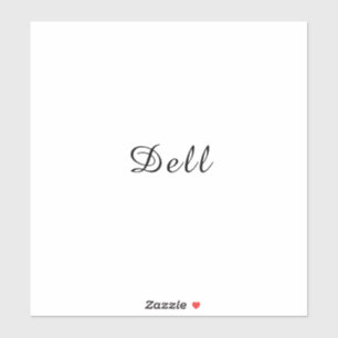 Sticker Design Dell Moderne Minimaliste Élégant