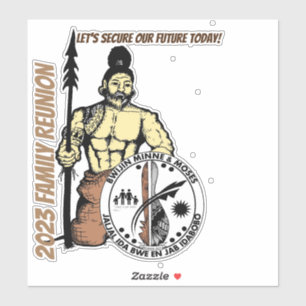 Sticker Design des Îles Marshall