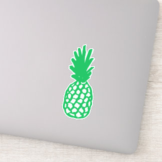 Sticker Design en ananas vert
