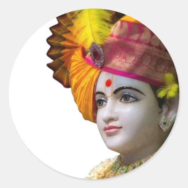 Sticker design Jay Swaminarayan (Devant)