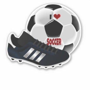 Sticker Design populaire de football, ballon de football e