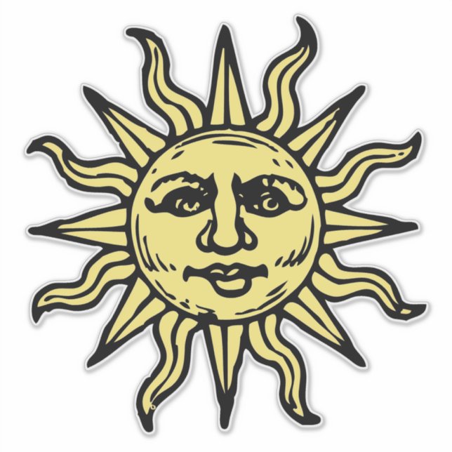 Sticker Design Sunshine (Devant)