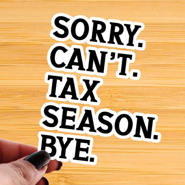 Sticker Désolé de ne pas pouvoir imposer la saison à un co (Créateur téléchargé)