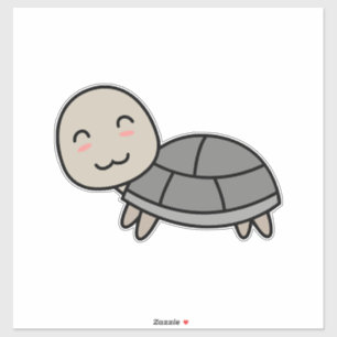 Sticker Dessin animé de tortue