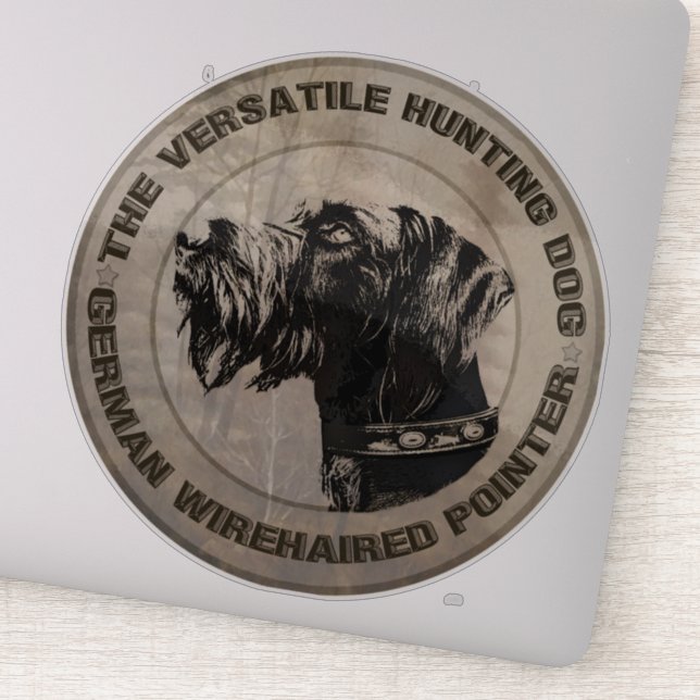 Sticker Deutsch Drahthaar (Détail)