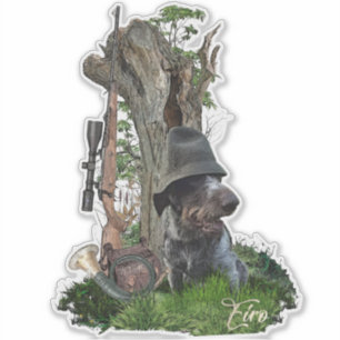 Sticker Deutsch Drahthaar