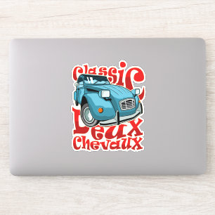 Sticker Deux Chevaux