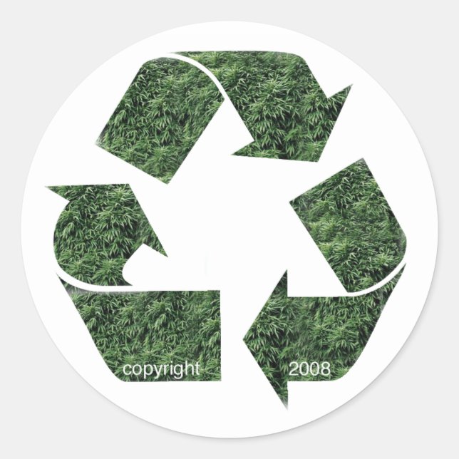 Sticker devenez écolo (Devant)