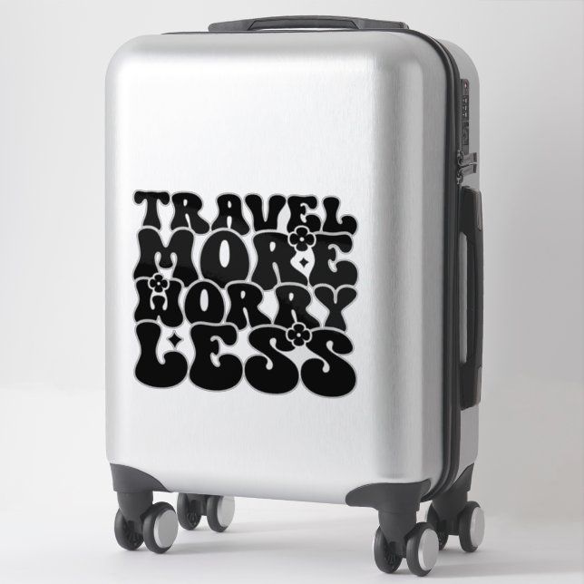 Sticker Devis de voyage esthétique (Sur valise)