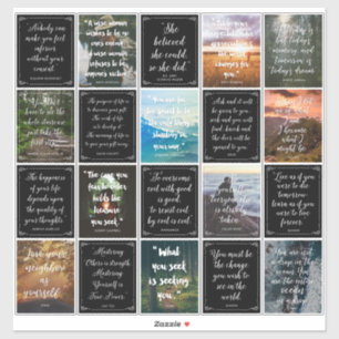 Sticker Devis inspirant