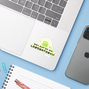 Sticker Dexter - Sortez De Mon Laboratoire ! ! !
