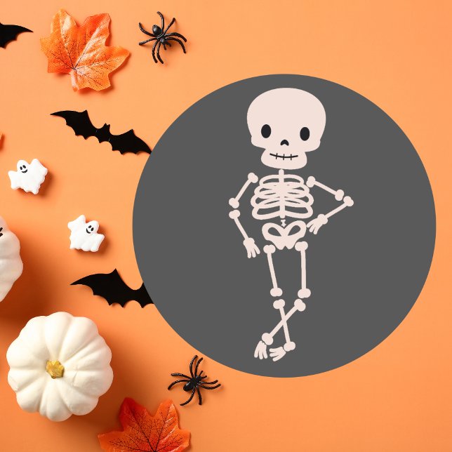 Sticker d'Halloween moderne simple (Créateur téléchargé)