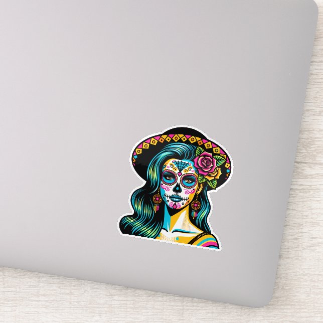 Sticker Día de los Muertos (Détail)
