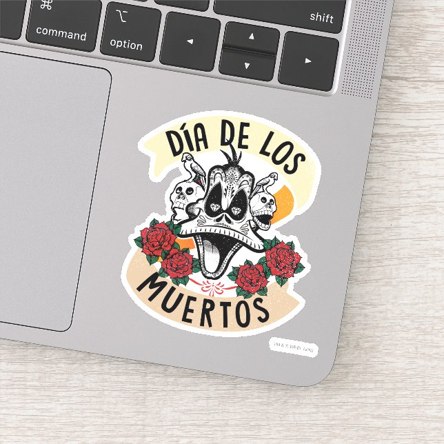Sticker Día De Los Muertos DAFFY DUCK™ (Détail)