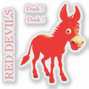 STICKER DIABLES ROUGES