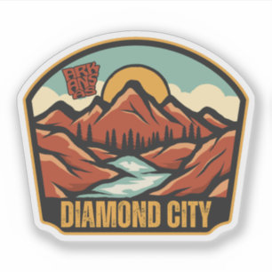 Sticker Diamond City, Arkansas