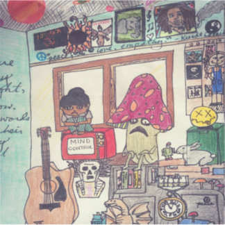 Sticker Diaspora Trippy Mind Control