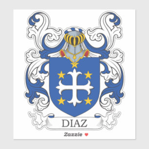 Sticker Diaz Family Crest