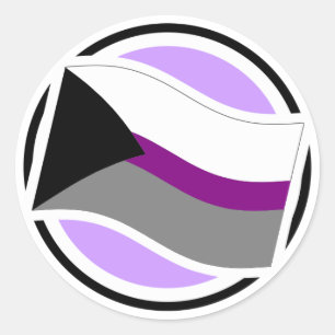 Sticker d'icône de définition de pop-up déisexuel