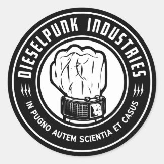 Sticker Dieselpunk Industries