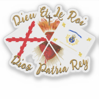 STICKER DIEU ET LE ROI