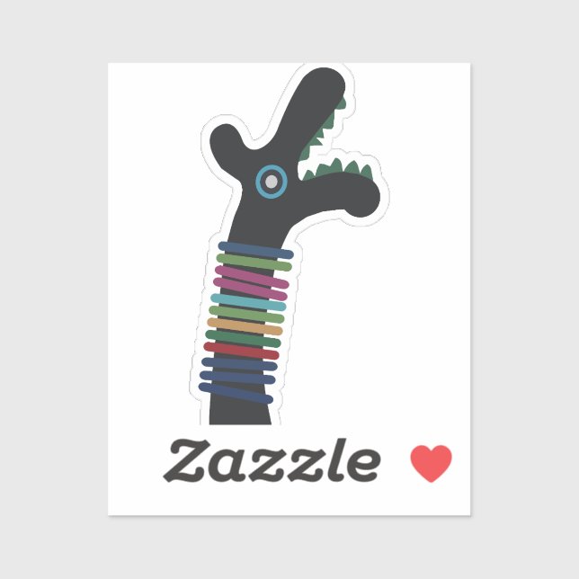 Sticker Dino Extraordinaire (Feuille)