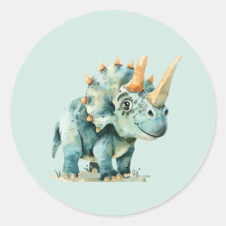 Sticker Dinosaur pour fête d'anniversaire