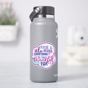 Sticker d'inspiribilité violet toujours plaisant