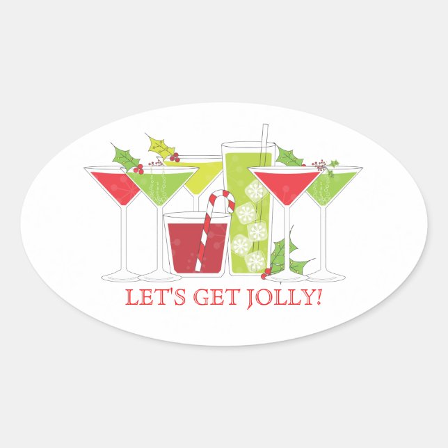 Sticker d'invitation de soirée Cocktail de vacance (Devant)