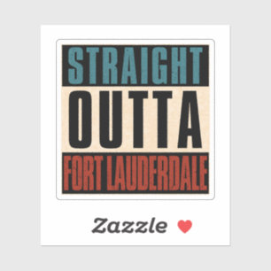 Sticker Directement de Fort Lauderdale Floride FL