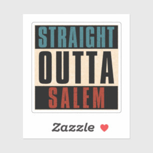 Sticker Directement en direction de Salem Oregon OU