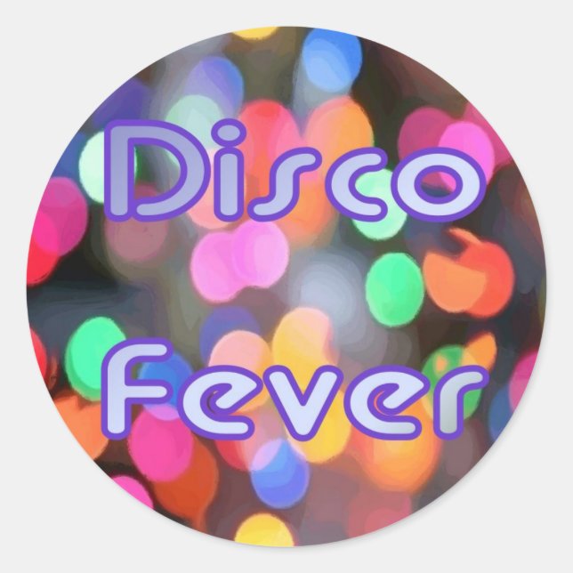 Sticker Disco Fever 1 (Devant)
