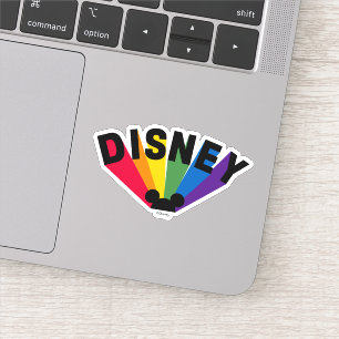 Sticker Disney Rainbow Starburst