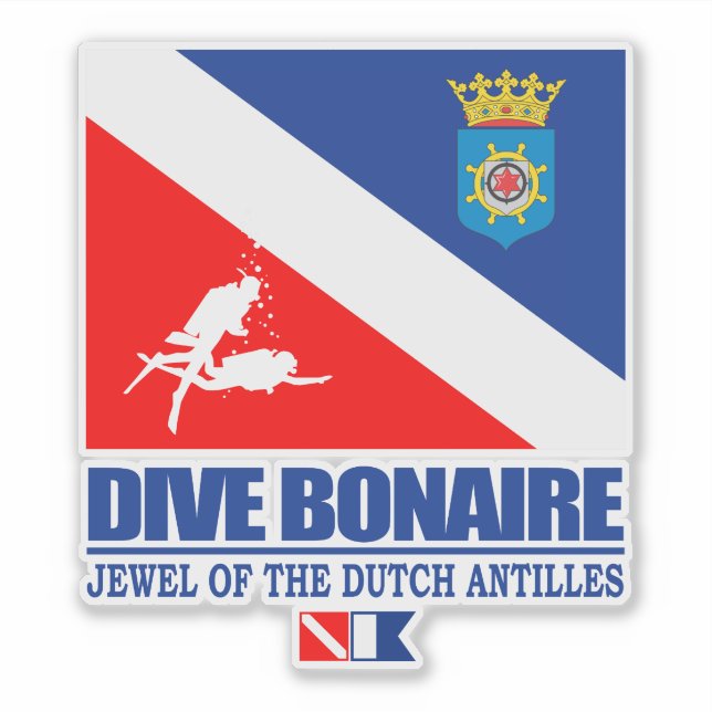 Sticker Dive Bonaire (Devant)