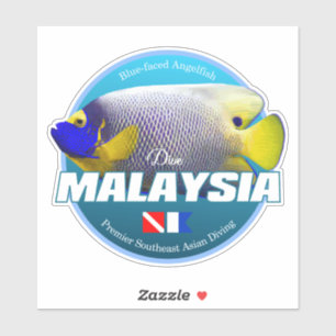 Sticker Dive Malaysia DD2