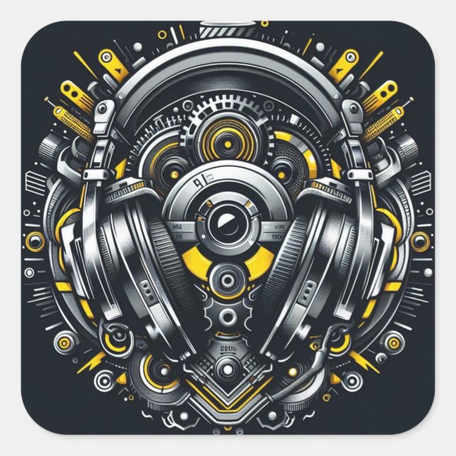 Sticker DJ (Devant)