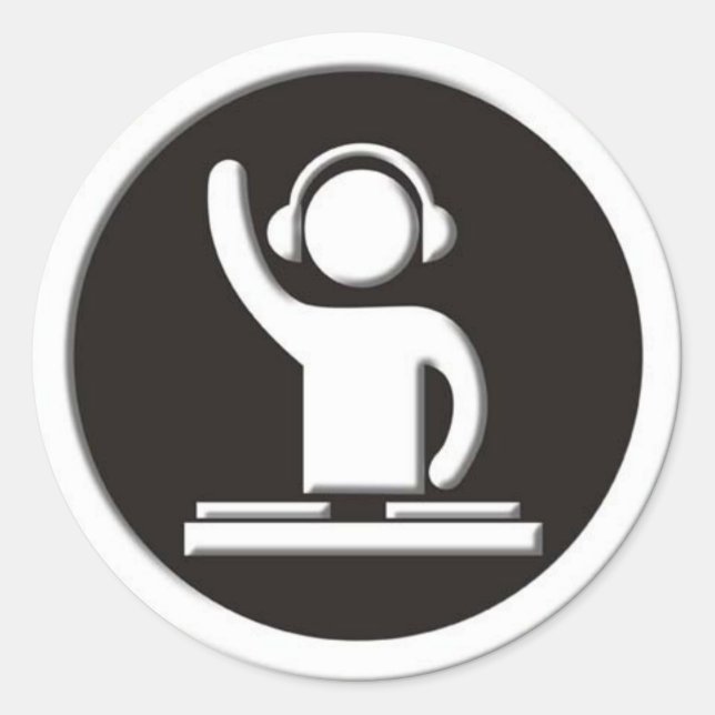 Sticker Dj (Devant)