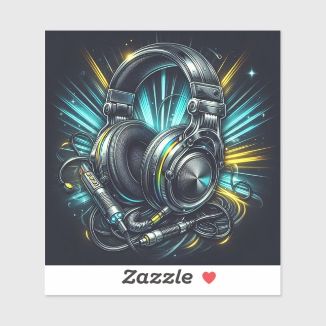 Sticker DJ (Feuille)