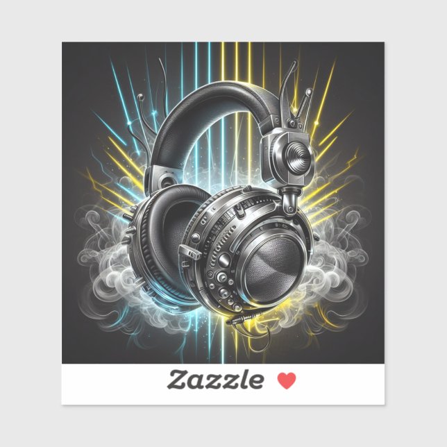 Sticker DJ (Feuille)