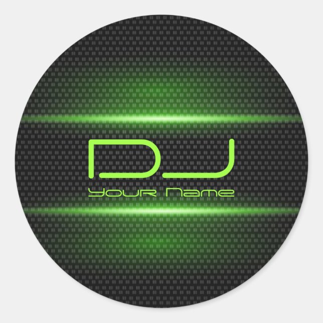 Sticker DJ Green Effects (Devant)