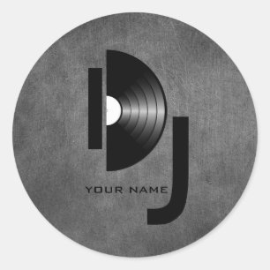Sticker DJ Vinyl