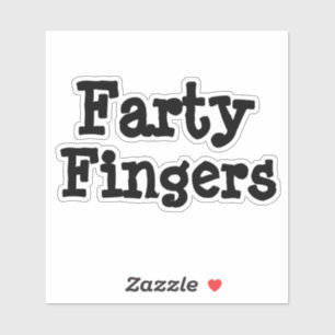 Sticker Doigts farants
