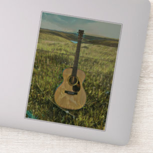 Sticker Don de guitare acoustique