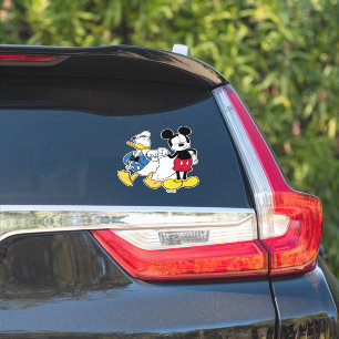 Sticker Donald Duck & Mickey Poing Bump