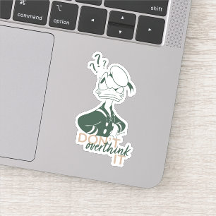 Sticker Donald Duck "Ne vous prenez pas trop la tête"
