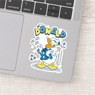 Sticker Donald Duck   Oh mon garçon ! Oh mon Dieu ! Lucky